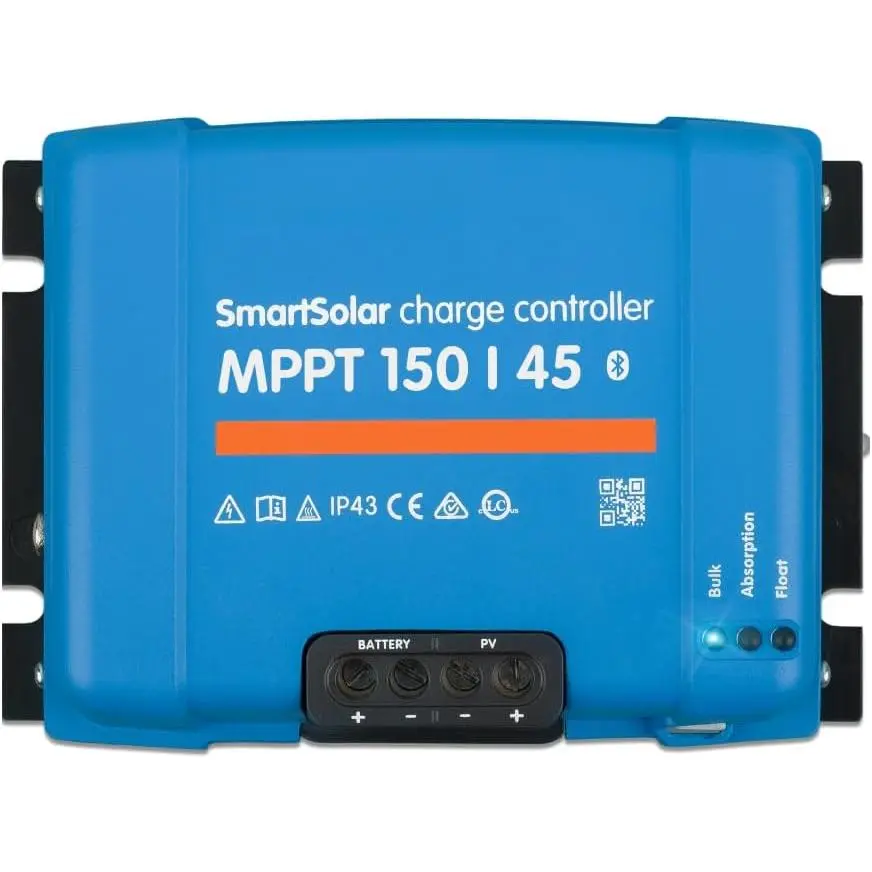 SmartSolar MPPT Charge Controller 150V, 45A, 12/24/36/48V Solar Charge Controller