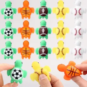 As an emotional inspirational sports support gift this 20 pcs set includes turtle stress ball and mini resin small squeeze ball as assorted sports party favors great for birthday party favors team players fans coworkers