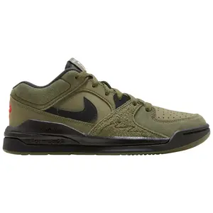 Nike Air Jordan Stadium 90 Medium Olive University Red Sail Black GS Fashion Shoes New