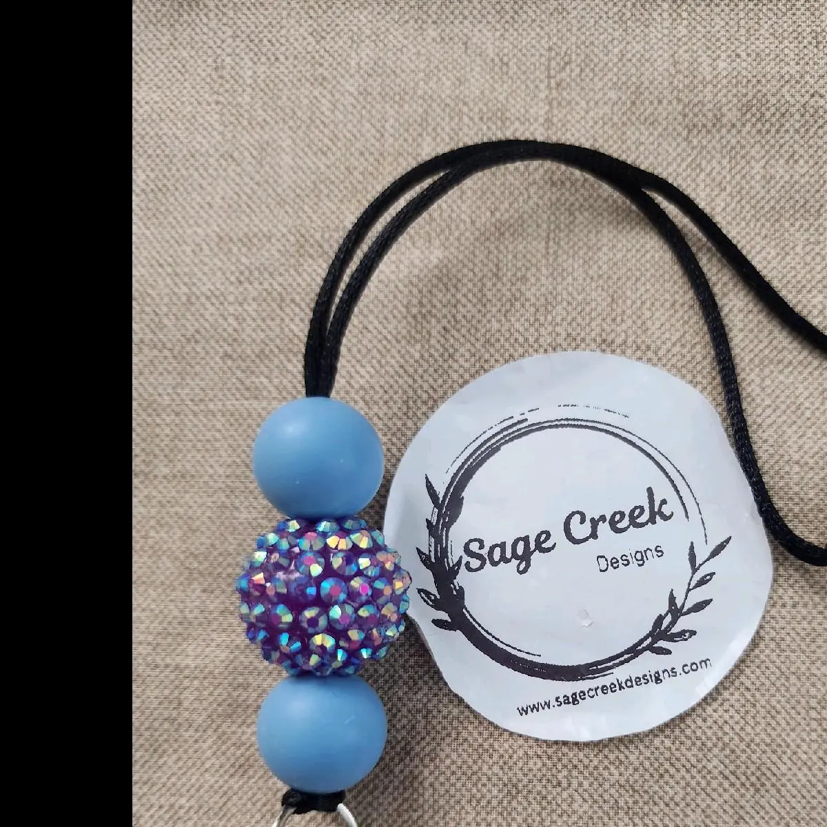 Car Freshie Hanger 3 bead Car Scents Car Fragrance