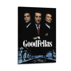 Goodfellas Poster for Bedroom Aesthetic Canvas Wall Art Living Room Posters Painting Picture Print Modern Family Decor Artist Bathroom Poster