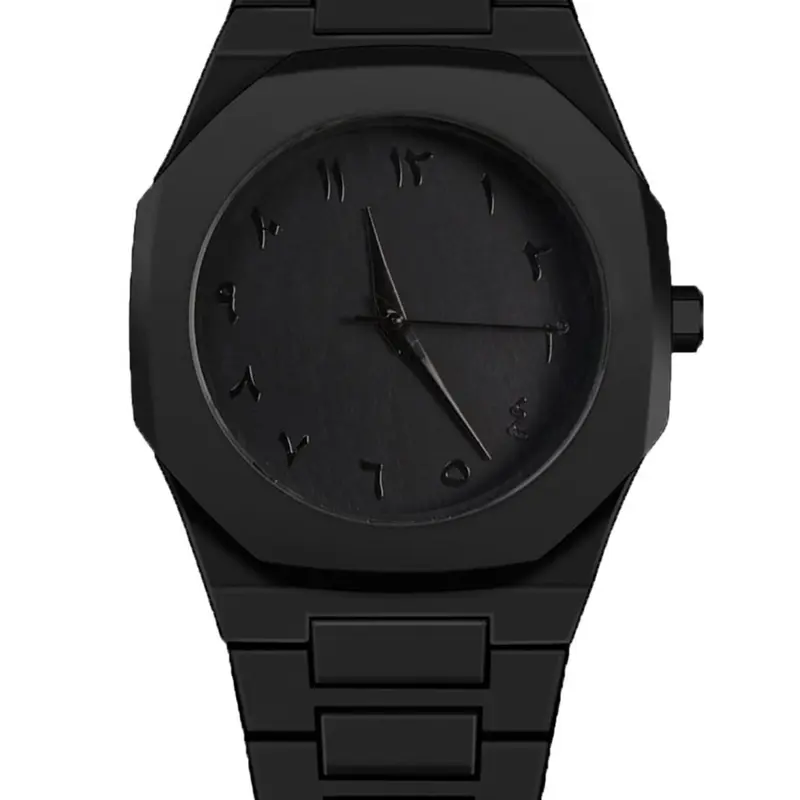 New Trendy Men's High-End Quartz Analog Watch, Arabic Numerals Wristwatch, Fashion Simple Couple Watch, Stylish and Elegant Timepiece, Casual Analog Watch, Quartz Wristwatches