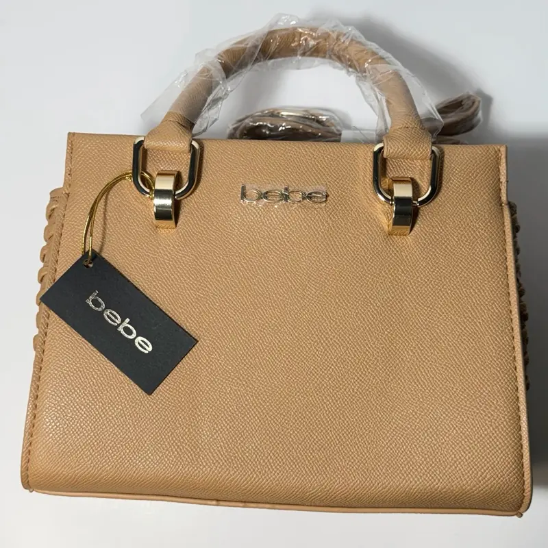 Bebe Camel-Design Shoulder Bag for Women (Stylish Everyday Crossbody Alternative)