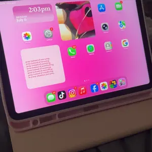 iPad 11/10th Gen Keyboard Case – Detachable Bluetooth Keyboard, Pencil Holder, Square Keycaps, Pink, Compatible with iPad A16 11" 2025 & iPad 10.9" 2022, Tablet Not Included