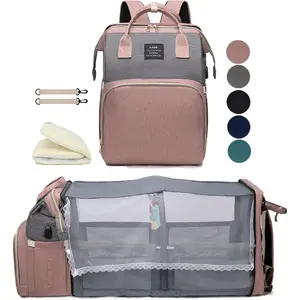 Upgraded  Diaper Bag Backpack with Changing Station: Pink Baby Toddler Bags for Girls Boys Women Large Big Travel Backpack Pañaleras Modernas Para Bebe Niña Newborn Essentials Mom Must Haves Baby Registry