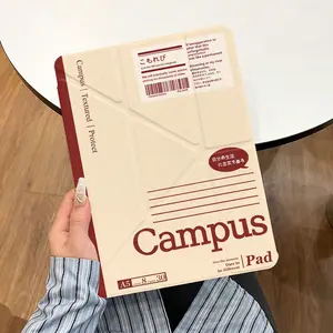 iPad Y Fold Acrylic Japanese English Note Holder, Hard Shell Design, Durable and Stylish, Perfect for Daily Use, Office Supplies