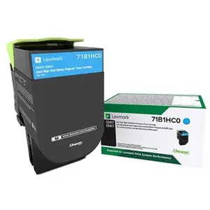 Lexmark CS417DN High Yield Return Program Toner Cartridge - Cyan