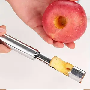 Stainless Steel Fruit Corer, Manual Fruit Core Remover, Fruit & Vegetable Corer, Kitchen Tool for Home Use, Kitchen Utensils & Gadgets