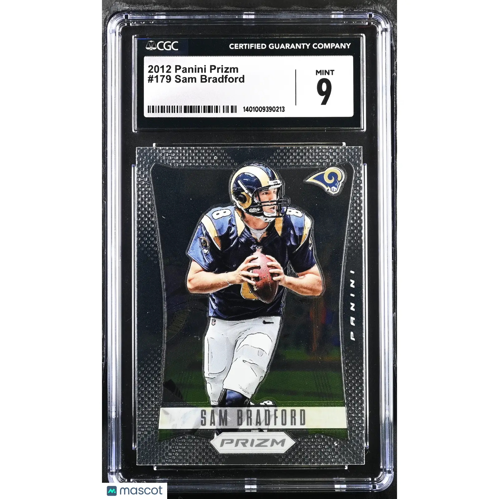 Sam Bradford CGC 2012 Prizm #179 Football 9