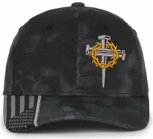Christian Hat for Men and Women Crown of Thorns Sacred Nails Adjustable or Flex Fit Hat