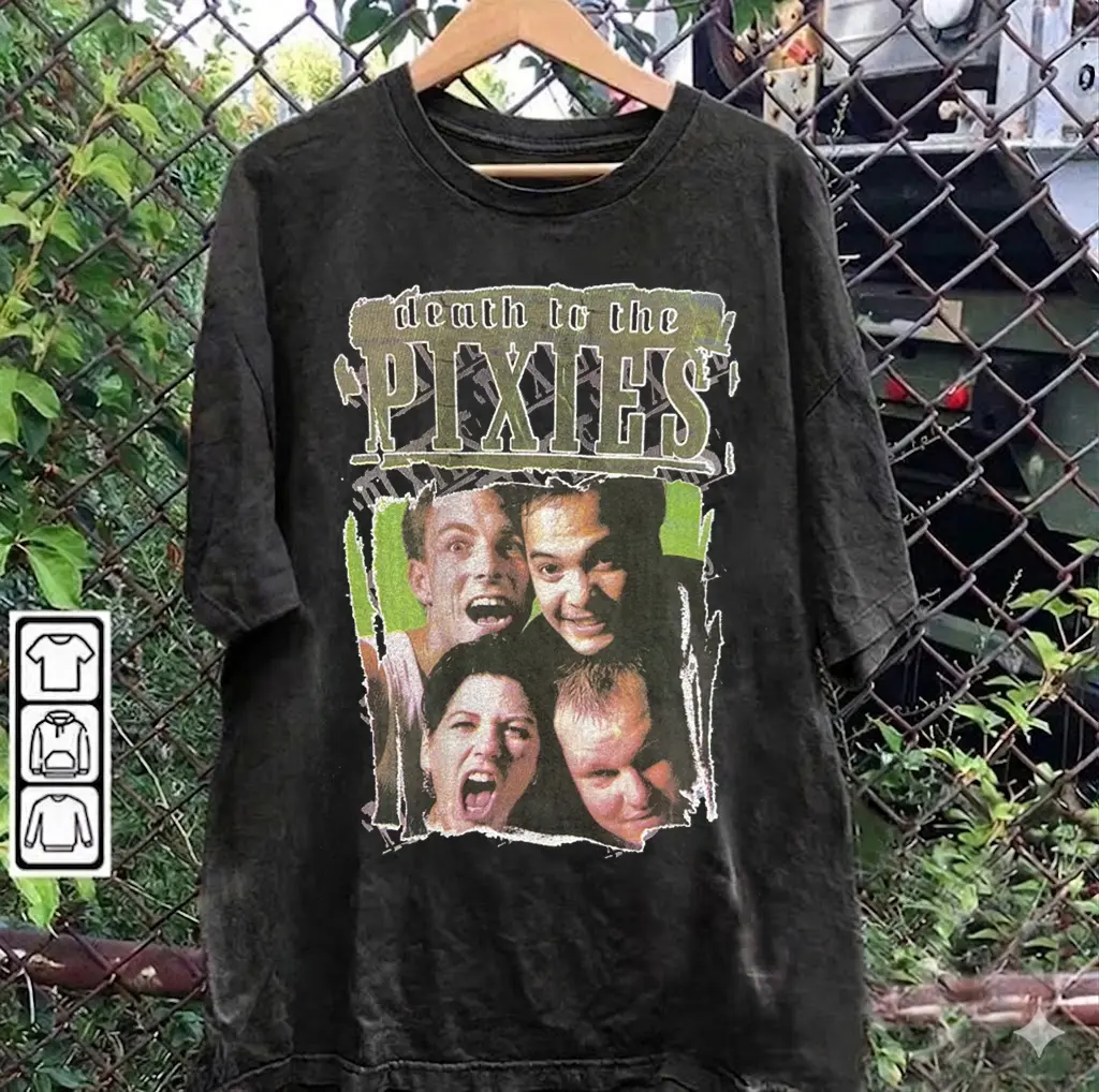 Pixies Distressed Vintage Band T Shirt Gift For Fans