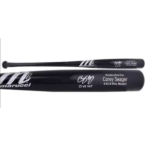 Corey Seager Autographed Hand Signed World Series Marucci Bat - Fanatics COA