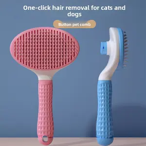 Pet comb dog teddy large dog special dog hair brush comb brush hair removal artifact supplies rug scraper long cat peine  antipulgas