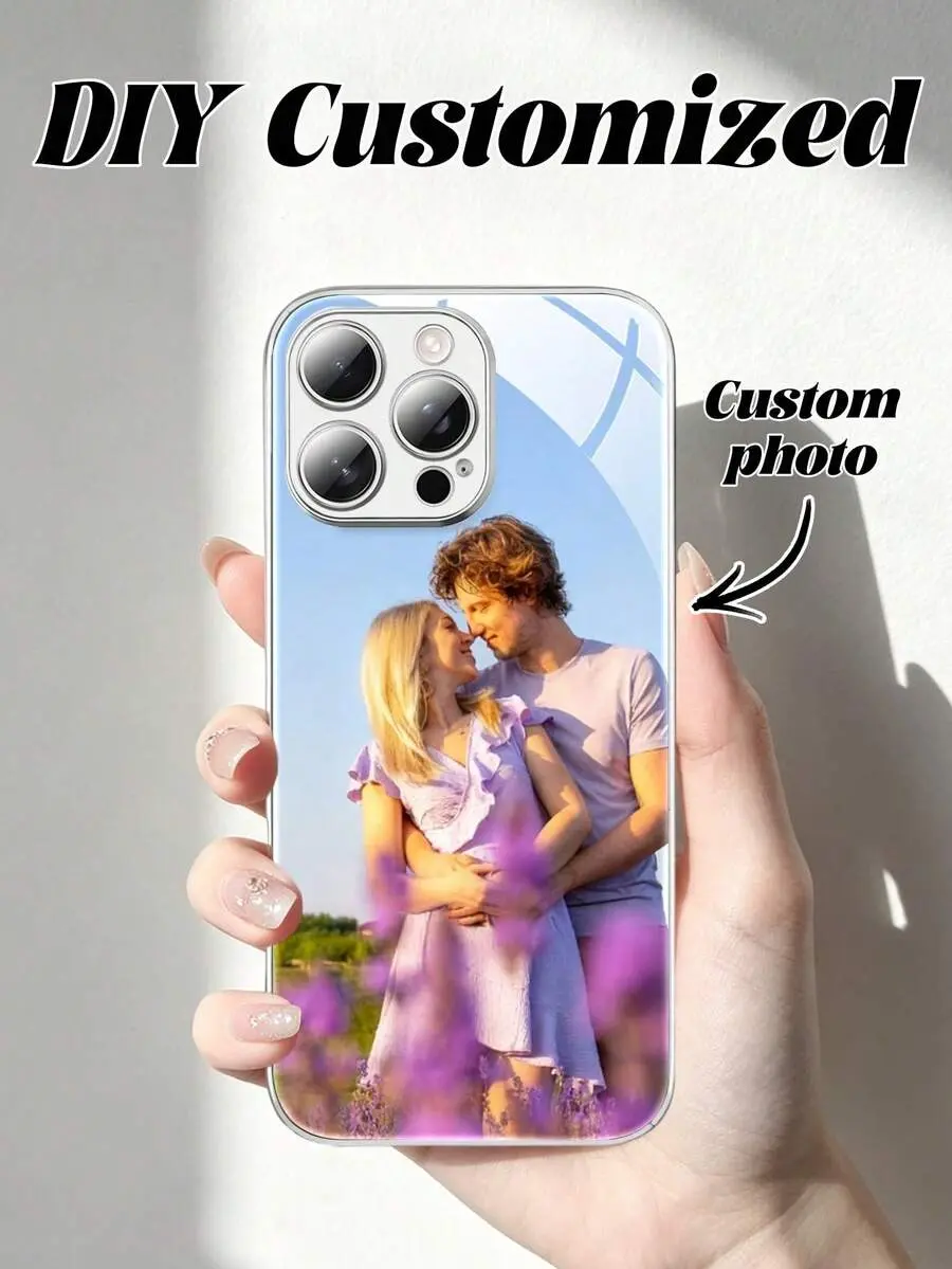 1pc Personalized Custom Name Black Phone Case Compatible With 16 Pro Max/17 Pro Max/17 Air/17/16 Plus, S26 Ultra/S26/S25 Ultra/S25 Plus/S25/A56/A55/A07/A17, And Other Models, Personalized Gift