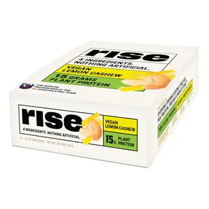 Rise Lemon Cashew Protein Bars (12 pack)