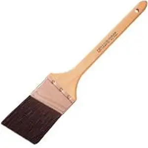 212 MAIN Purdy Corporation 24025 2.5 In. Adjutant Professional China Oil Brush - Angled Tip, Square Edge, Black, for Exterior Use
