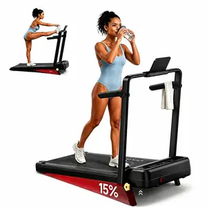 【Summervibes】YPOO Quiet Foldable Incline Home Gym Treadmill - Quiet Walking Pad, Space-Saving Compact Design, Under-Desk Storage, Remote Control, At Home Gym Equipment for Apartment & Office outdoorfun