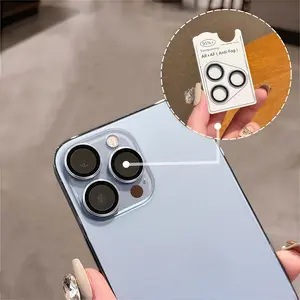 【 iPhone lens film 】4K Print metal lens film for Iphone16 Pro Max 15 14  High definition Tempered glass Second stick