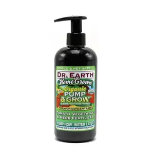 Dr Earth 249911 16 oz Organic Pump & Grow Home Grown Tomato, Vegetable & Herb Fertilizer