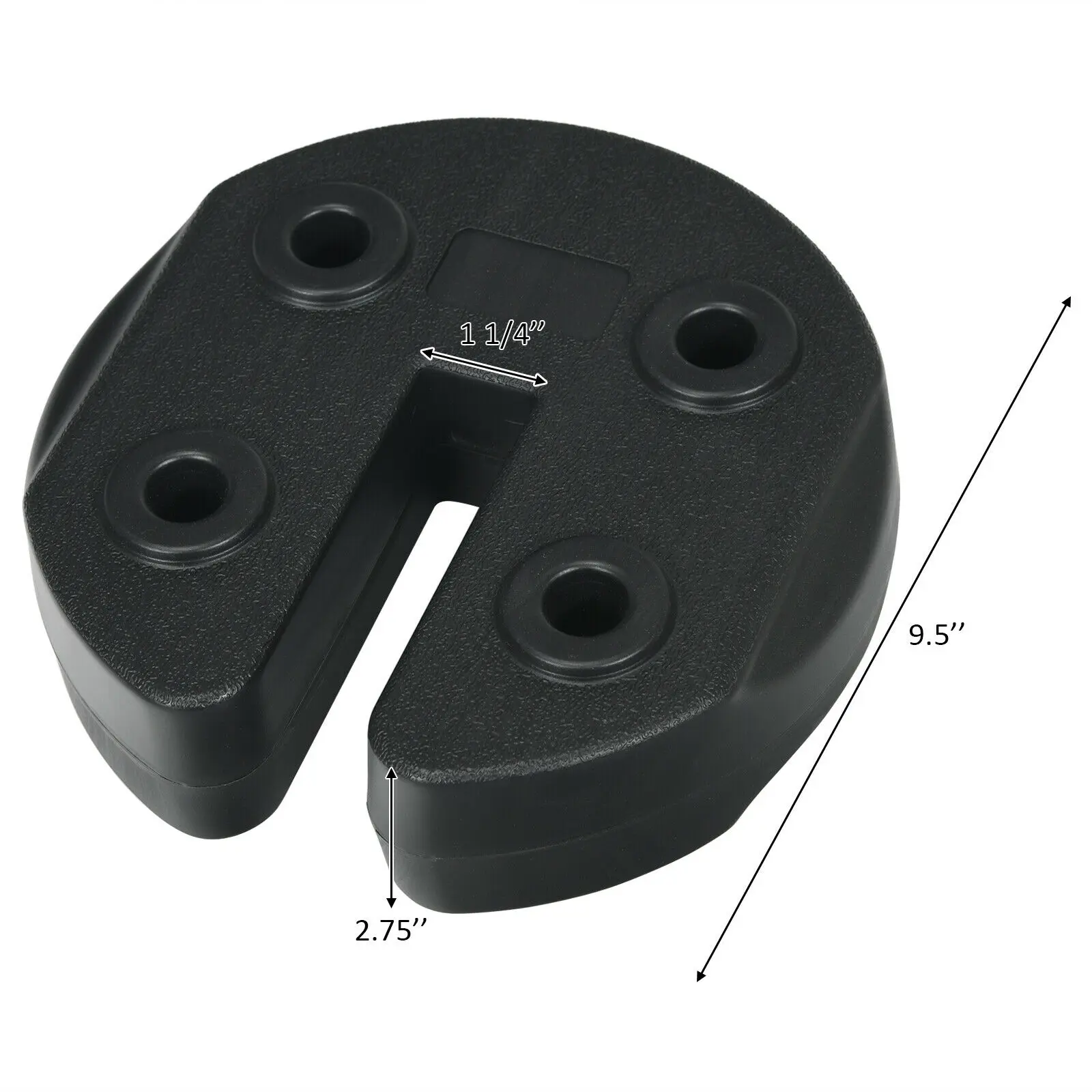 COSTWAY - $49 Only! Set of 6 Canopy Weights 30lbs Water Sand Filled Weight Plate Kit