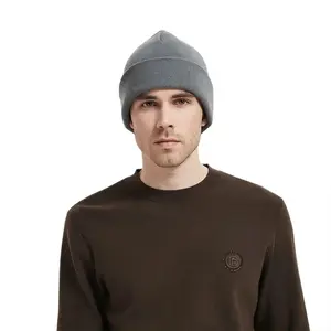 Unisex Anti-Radiation Silver Fiber Beanie, Lightweight EMF Shielding Hat, Unisex Fit