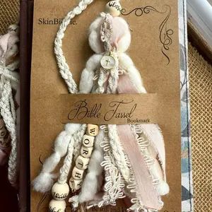 Bible Tassel Bookmark | Christian Gift | Scripture Bookmark | Bible Study Accessory