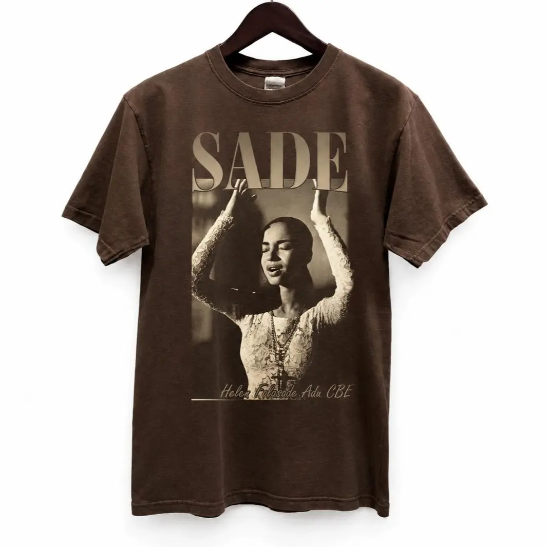 SADE ADU T-SHIRT - Graphic Sade Adu Tee, Classic Unisex Style Shirt, Gift for Fan