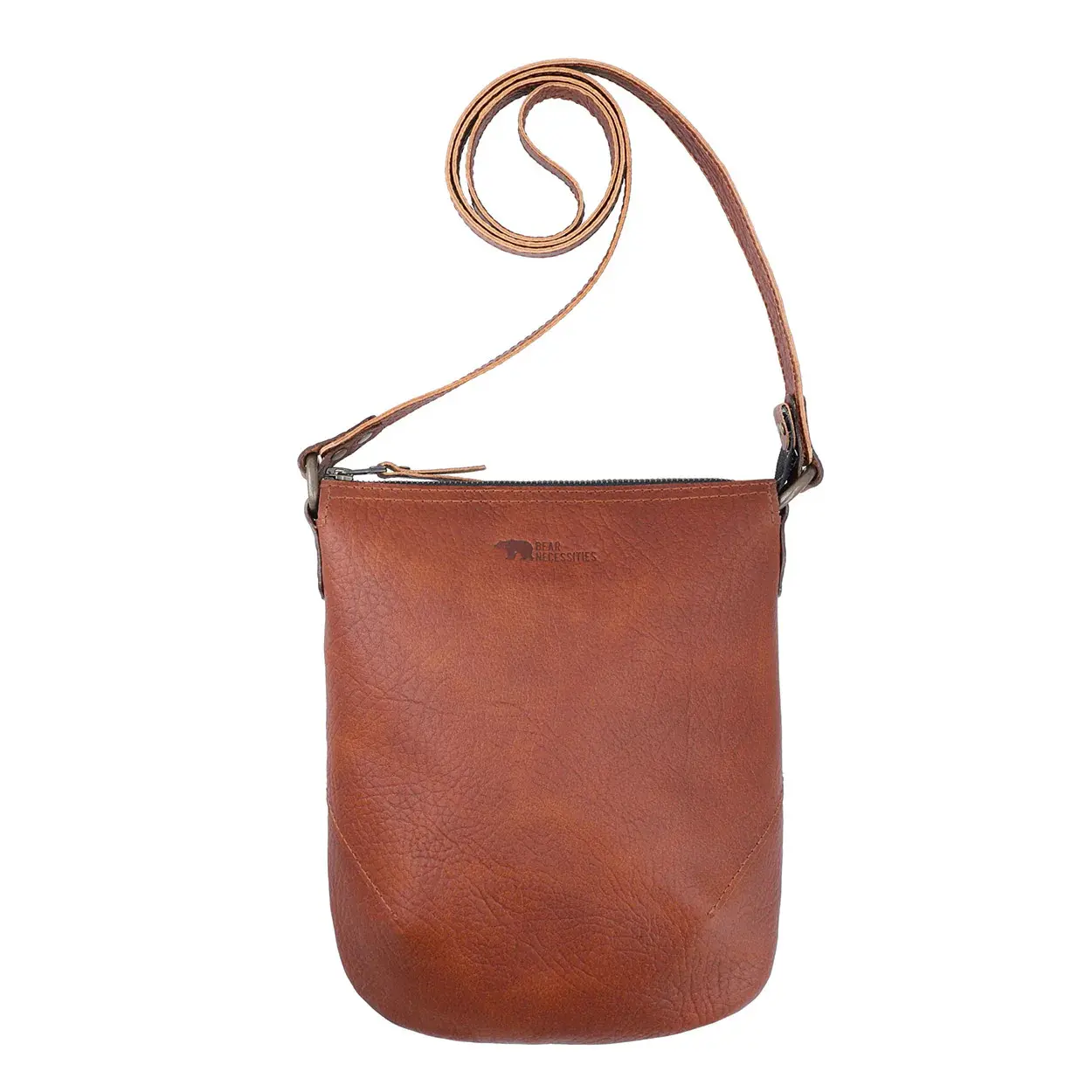 Rodeo Leather Cross Body Bag by Bear Necessities - Chic, Minimalistic, Everyday Carry, Vintage Style