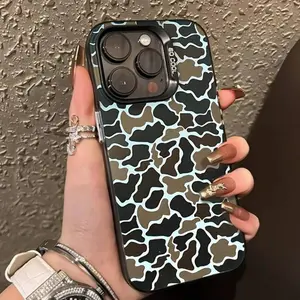 Camo Vintage Sitka Camouflage Black Shockproof Phone Case For IPhone17/7 8 X Xsmax 11 12 13 14 15 16promax