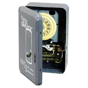 Intermatic 32999 277V Indoor Electric Water Heater Timer, Gray