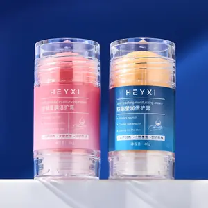 1pc/2pcs Peach and Orange Scented Foot Cream, Foot Care Cream - Moisturizes Dry Feet and Hands with Glycerin & Vitamin E, Stick Design for Easy Use, Long-Lasting Moisture, Suitable for Dry Areas like Heels, Ankles, Elbows, and More, Daily Use