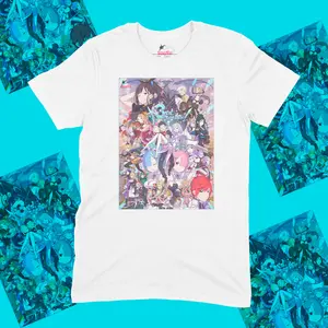 Anime Japanese Vintage Graphic Tee, Re:Zero Tee, Rezero 3rd Season Shirt, Manga Anime Shirt, Unisex T-Shirt, Anime Clothing, Giff for Men, Gift For Women Top Menswear Womenswear Streetwear