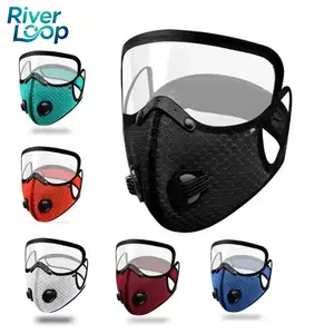 Carbon Filter Dust Mask Breathable | Reusable Detachable Adjustable | For Running Workout Motorcycle Gardening