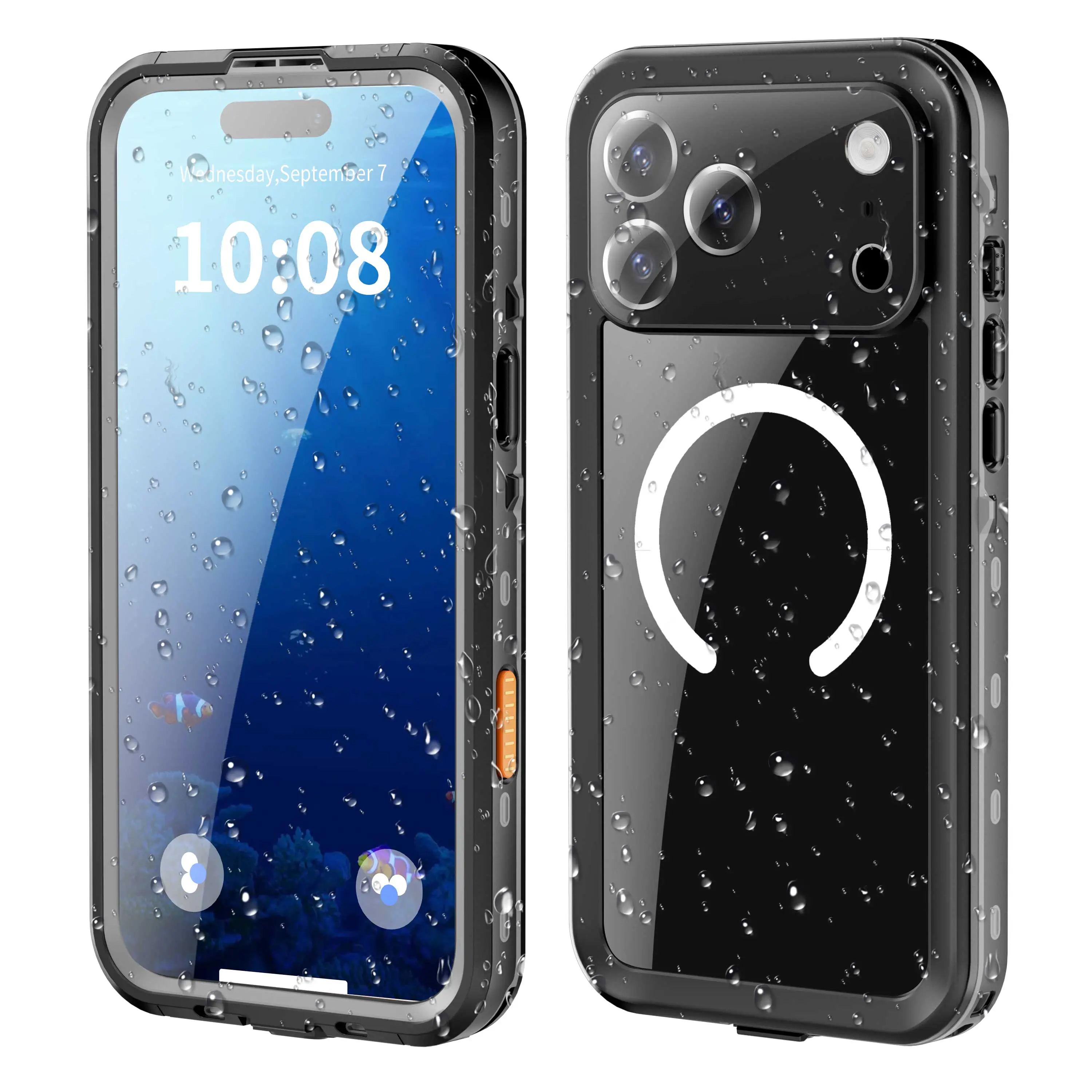 Spigen for iPhone 17 Pro Max Case, Ultra Hybrid T MagFit [Camera Control Button] [Compatible with Magsafe]