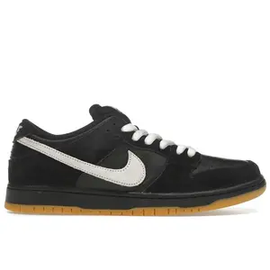 Nike Men's Dunk Low Pro SB Black White Gum Skateboarding Shoes, from StockX