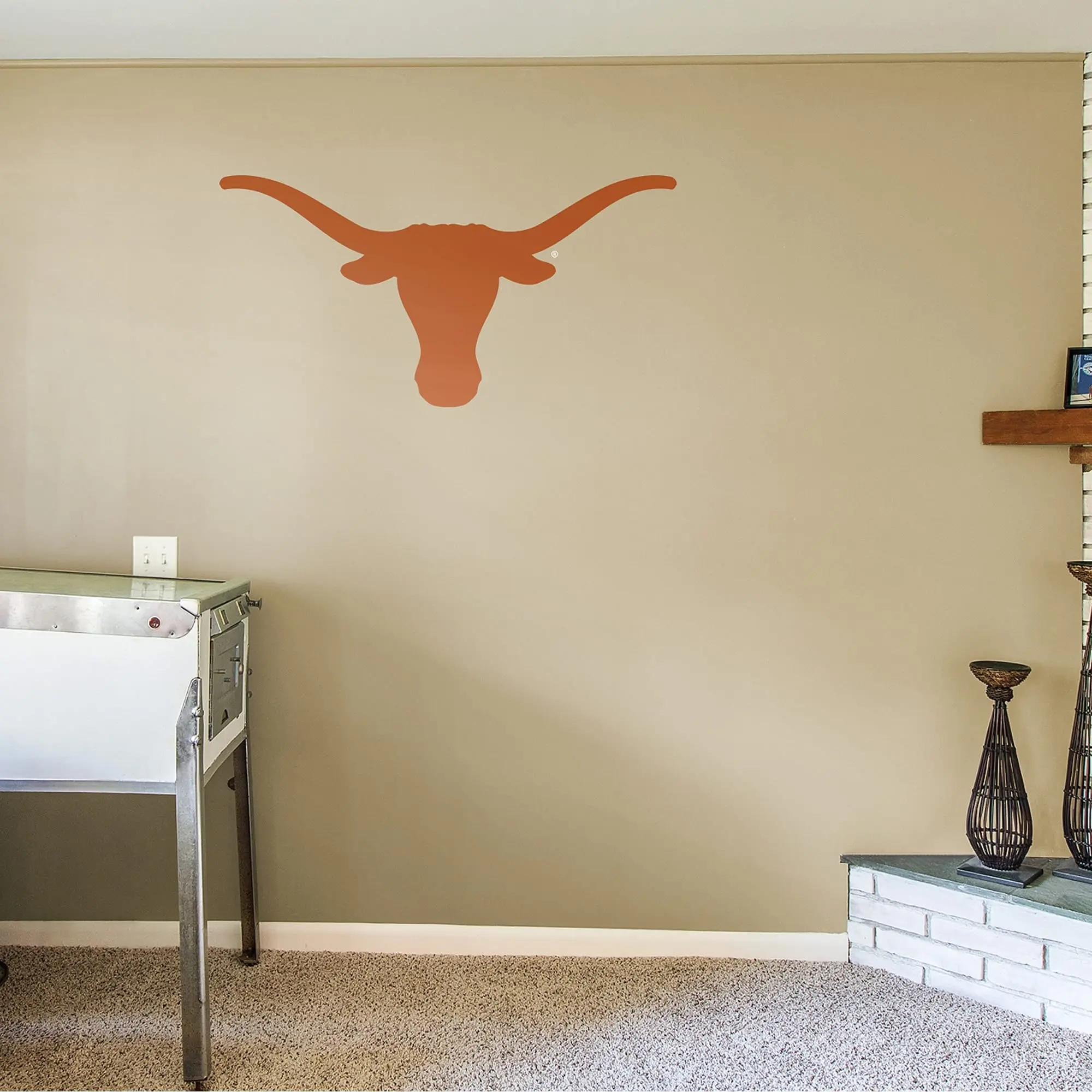 Texas Longhorns - RealBig Logo Collection - Official NCAA - Reusable Vinyl Wall Decals