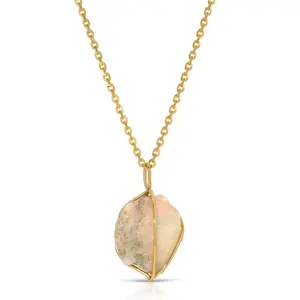 Nebula - One of a Kind Raw Opal Necklace