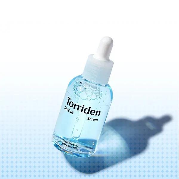 DIVE IN Low-Molecular Hyaluronic Acid Serum 50ml / 1.69 fl. oz. | Lightweight Hydrating Facial Serum for Glowing Skin