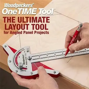 Woodworking Ruler Edge Angle Measuring Tool, Imperial Metric Wood Drill Bit, Mortise Chisel, Home Improvement Tools