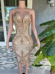 Elisa Dress - Champagne