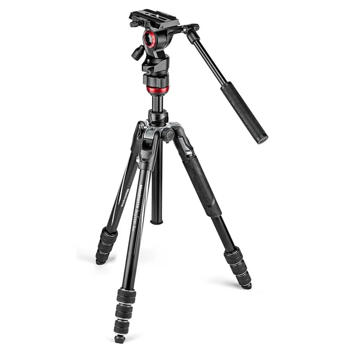 Manfrotto Befree Live Durable 4-Section Aluminum Compact Travel Video Tripod with Twist Lock, Camera Accessories