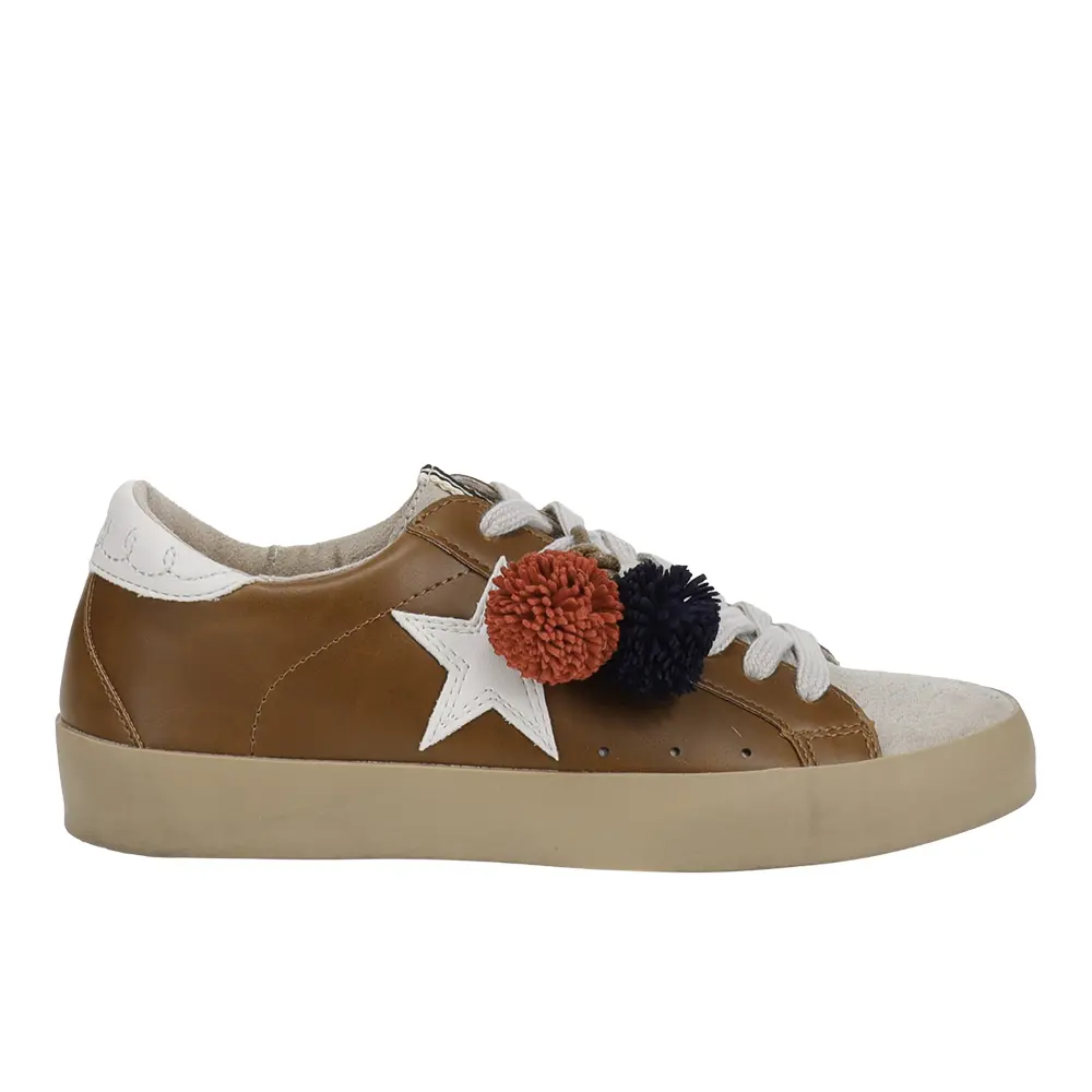 Shu Shop Womens Peggy Sneakers Shoes Casual - Brown