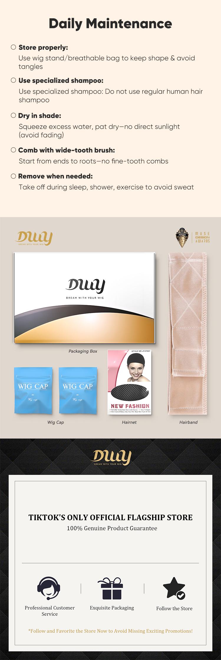 [CLEARANCE SALE] Ade -DWY Long-length Water Wave Glueless Synthetic Wig for Women 24 Inches