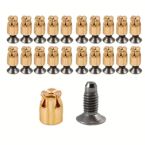 Reusable Hinge Expansion Embedded Parts Are Suitable for Repairing Door Panel Fasteners, Durable Fasteners, Rust-proof Parts, Suitable for Door Panels, Door Locks, Cabinet Door Hinges (10/20pcs)