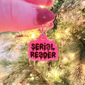 Serial Reader USB-C Kindle Charm Glow in the Dark
