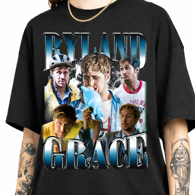 Limited Ryland Grace Shirt, Ryland Grace Project Hail Mary Sci-Fi T-Shirt, Ryan Gosling T-Shirt, Unisex Shirt, Gift For Man And Woman