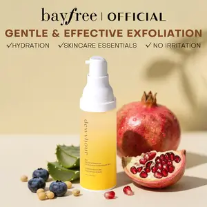 dewyhour Bean Essence – Hydrating & Exfoliating Glow Face Serum with Fermented Bean Extract & Hyaluronic Acid, Gentle Moisturizer for Glass Skin, All Skin Types | Korean Skincare 30ml / 1.01 fl.oz