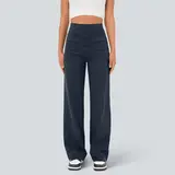 【Creator‘s Pick】Halara DayStretch High Waisted Pockets Straight Leg Casual Pants