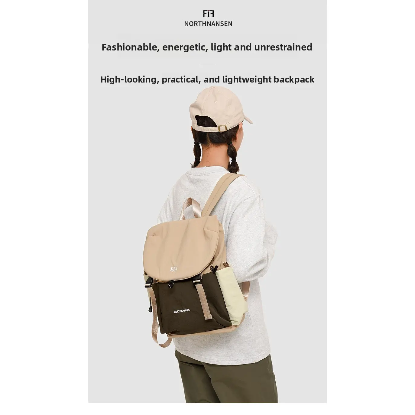 Trend Cloth Cycling Backpack - Patterned, Lightweight, Waterproof, Color-Block, Casual Sports Bag for Camping, Hiking Outdoors (Others Compatible)