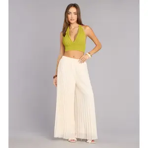 Floating Moment Pleated Palazzo Pants Floating Moment Pleated Palazzo Pants